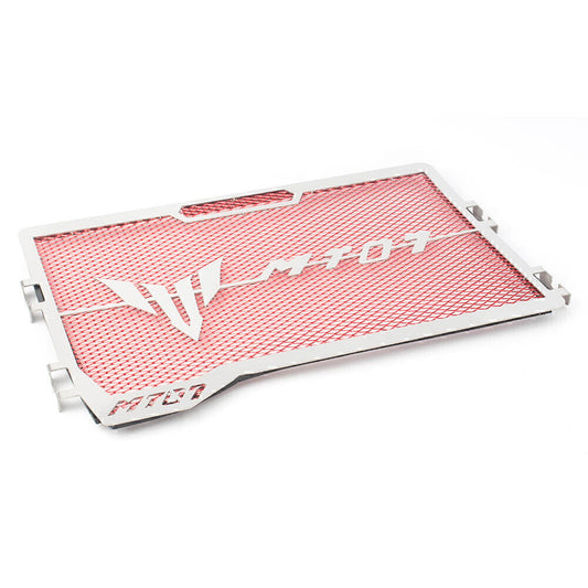 Red Stainless Steel Radiator Grille Grill Protection for Yamaha MT07 FZ07 14-17 Q