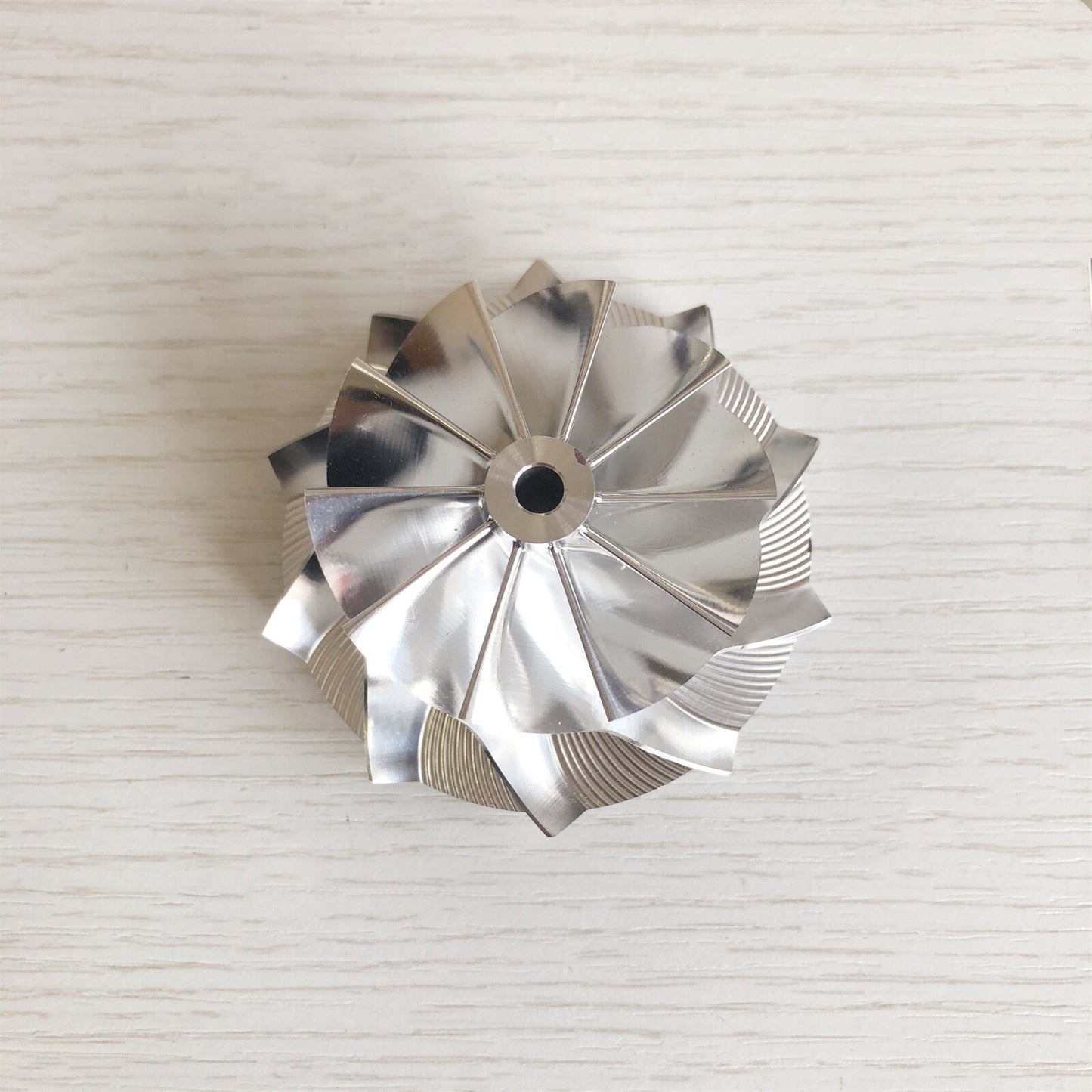 GT15-25 801918-0002 49.70/67.40 mm 10+0 Blade Turbine Blank Compressor Wheel