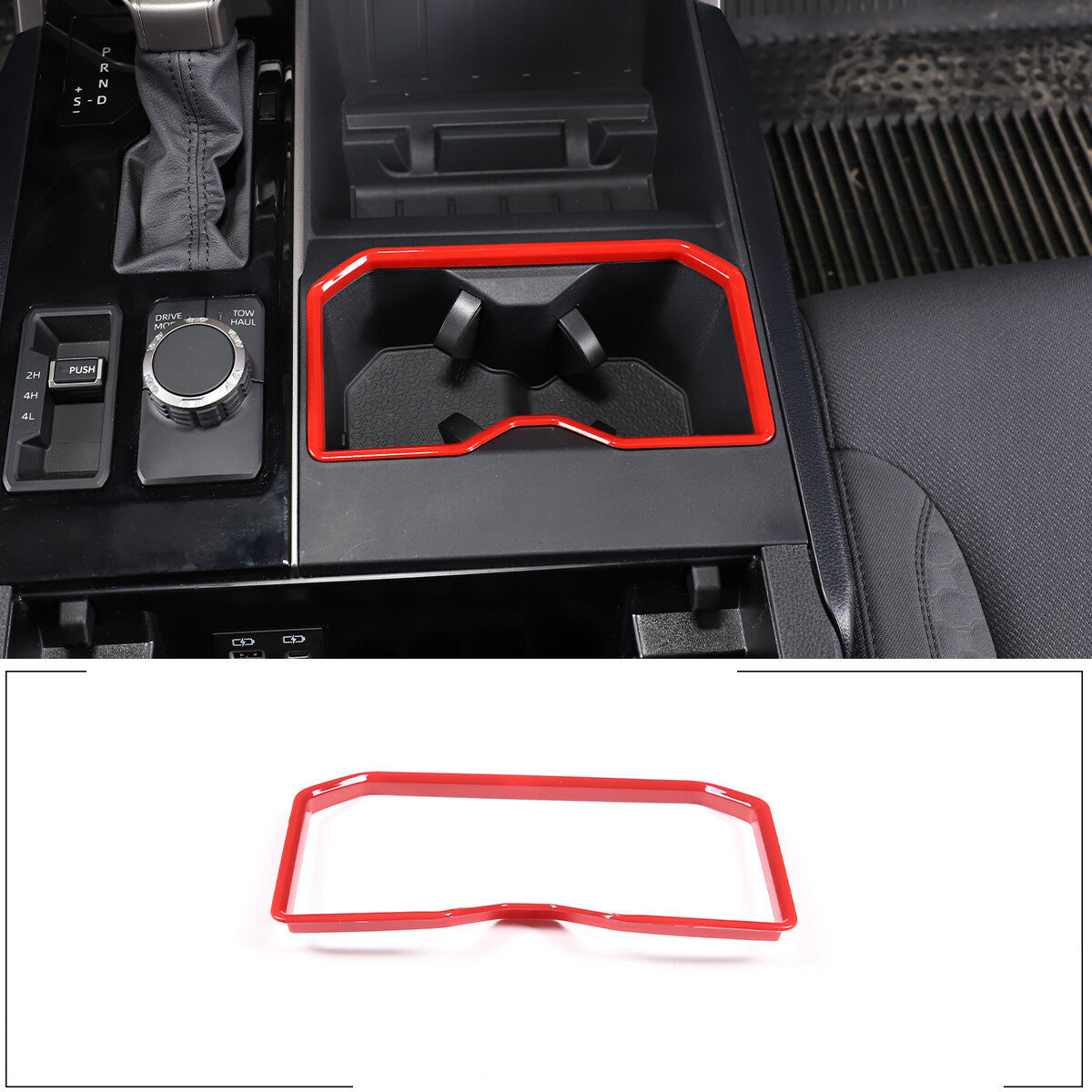Carbon Fiber ABS Center A/C Knife Trim for 86/Sub@ru BRZ 2022-23- v