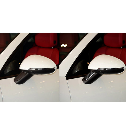 Carbon Fiber Rearview Side Mirror Sticker Decal Fit for Porsche Macan 2014-2019
