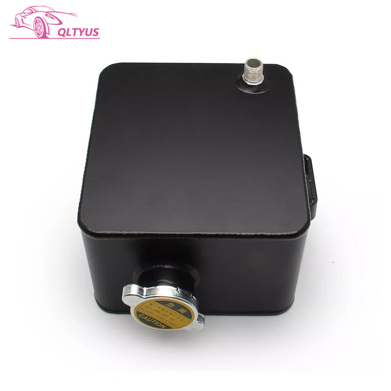 2.5L Aluminum Polished Radiator Coolant Overflow Bottle