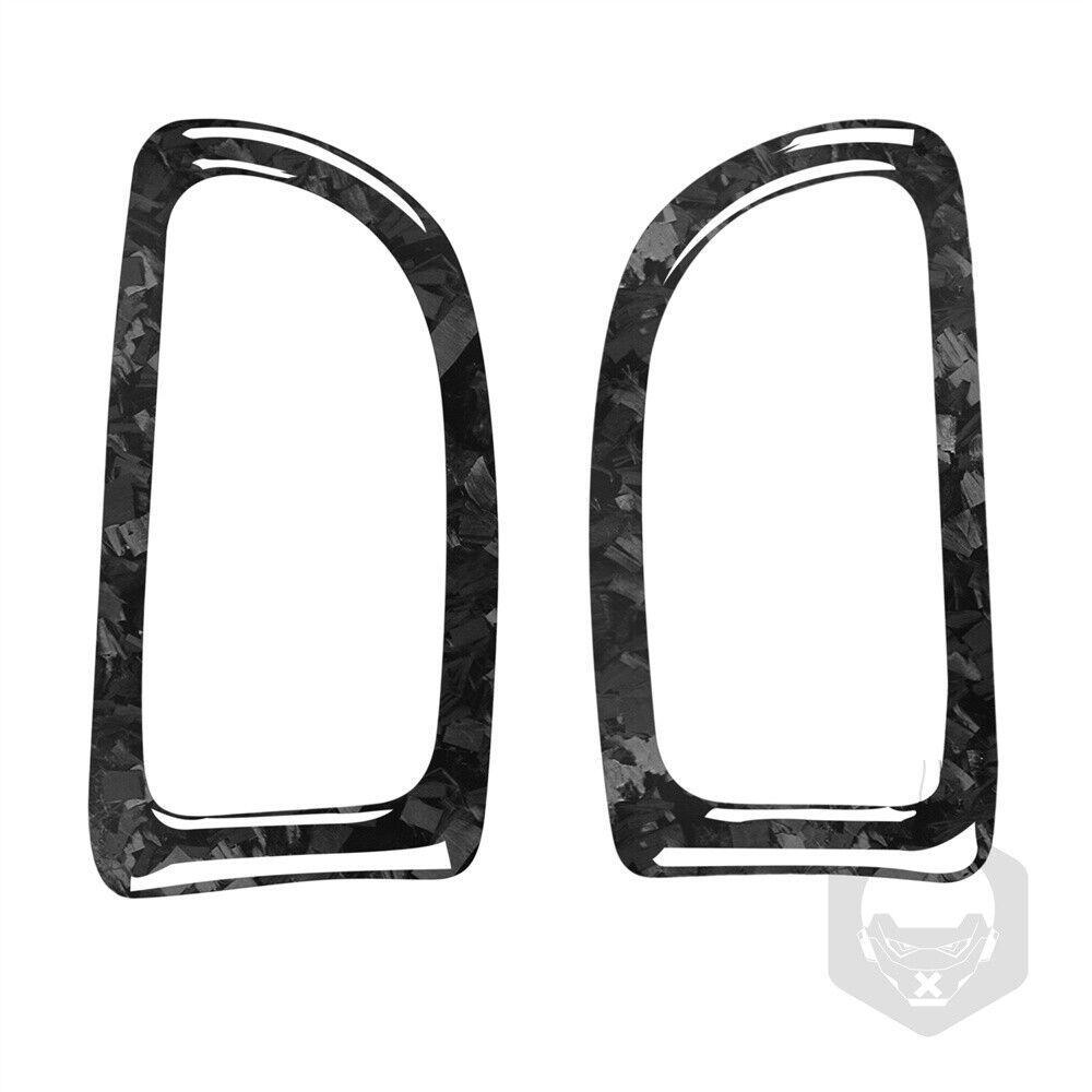 Forged Carbon for Chevrolet for Corvette C7 14-19 Dashboad Defogging Air Vent Trim