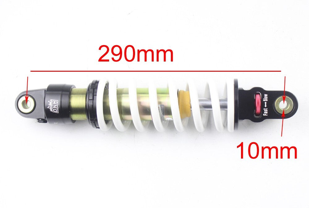 DNM MK-AR 290mm 350LBS Rear Shock Absorber Adjustable For Pit Dirt Bikes CRF110