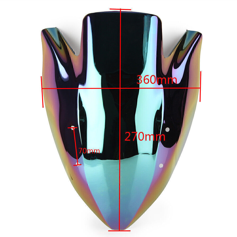 Motorrad Windschild Verkleidung Klar F¨¹r for Kawasaki Z1000 2003-2006 2004