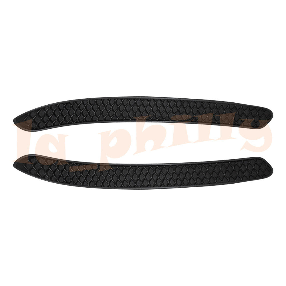 LHRH Rear Bumper Grille Cover Trims Black for Mercedes C117 CLA  AMG 2014-2019 Q