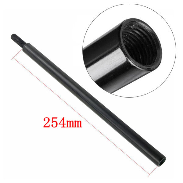 10-inch Black Shift Knife Extension Lever for Manual Shifters - Extended Aluminum n