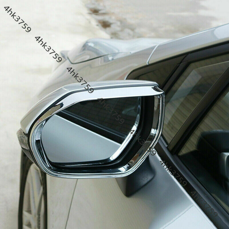 for Toyota for Corolla Hatchback 2019-2023 Chrome Rearview Mirror Rain Eyebrow Frame