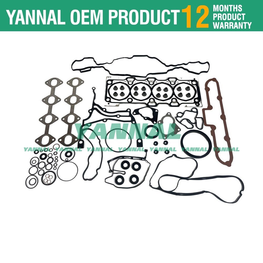 Overhaul head gasket kit for ISF2.8 engines, suitable for Foton Tunland diesel engines.