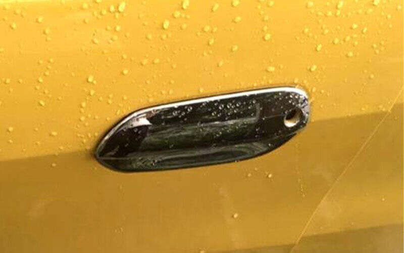 Chrome Exterior Side Door Handle Cover Trim 4pcs for Honda Fit Jazz 2008-2013 4x