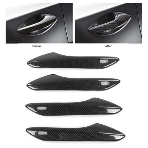 for Lexus RX350 450h 200t /NX200t 300 300h Outer Door Handles Cover Trim Carbon