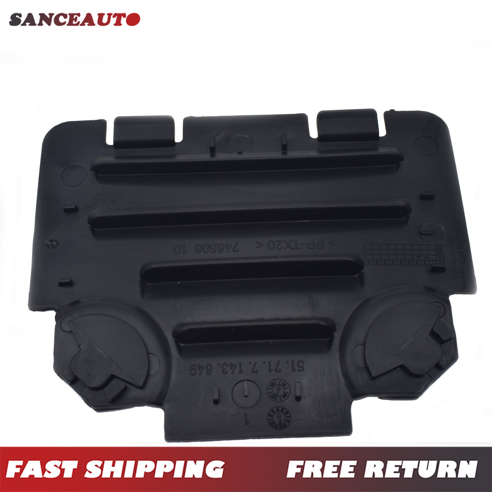 Front left fender liner access cover for E82 E88 E90 E91 135i 517143849- n