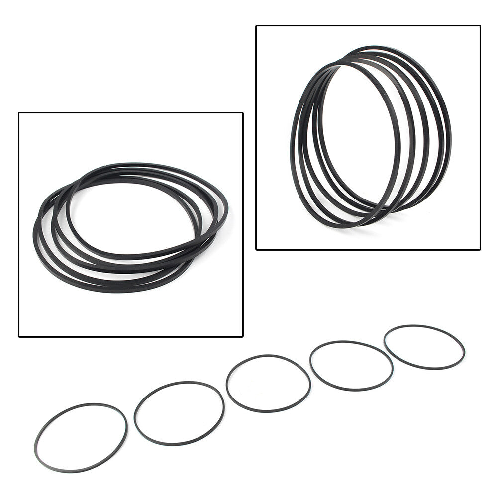 Clutch Seal Rubber Gasket Cover O-Ring Set 5x for Harley Sportster 883 120 Black