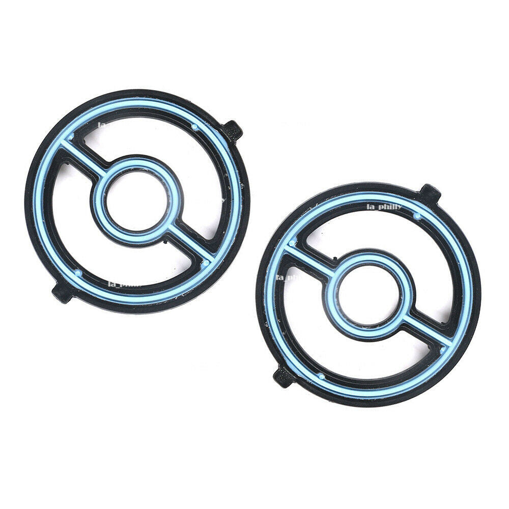 2x Oil Cooler Gasket for Mazda 3 2007 - 2013 for Mazda 6 2006 - 2007 CX-7 2007 -12 Q