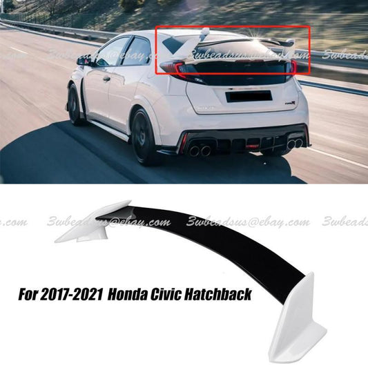 For 2017-21 for Honda for Civic Hatchback Sport Spoiler Type R Spoiler Rear Trunk Wing n