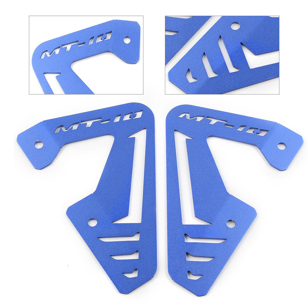 Blue Radiator Protector Cover Plates Guards for YAMAHA MT-10 FZ-10 2015-2021