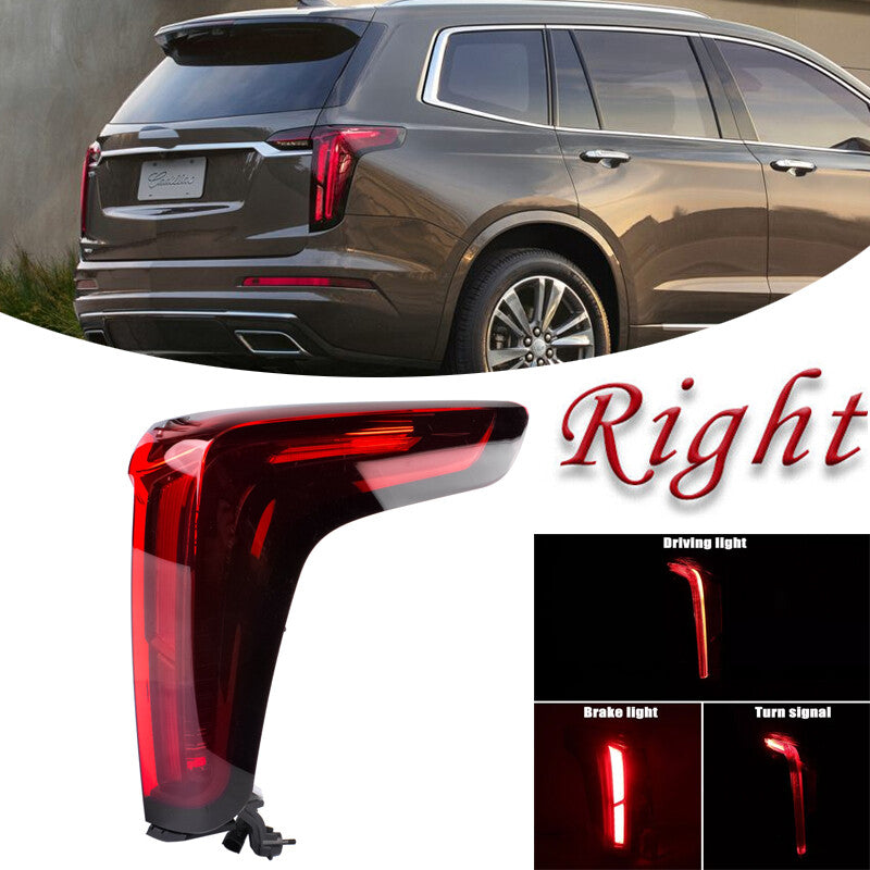 The right taillight is for the for Cadillac XT6 Premium Luxury 2020 - 2023. (84774496)