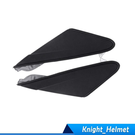 Front Left and Right Side Mirror Triangle Moldings Fit 2009-2014 for Chevrolet for Cruze