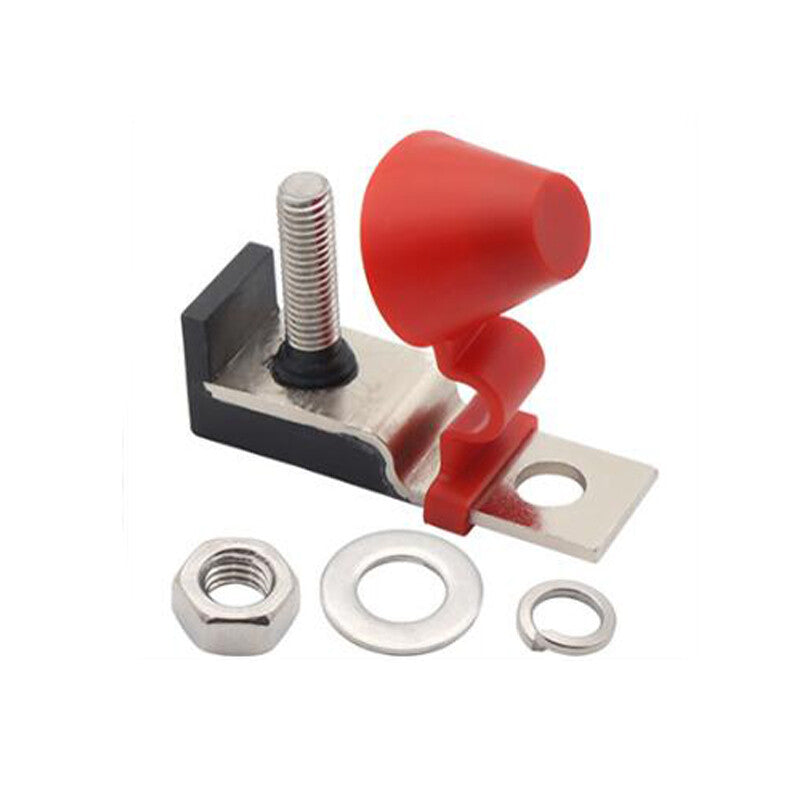30-300A 58V Automotive, Marine, and RV Battery Terminal Fuse Block with Single Stud 5/16 M8- n