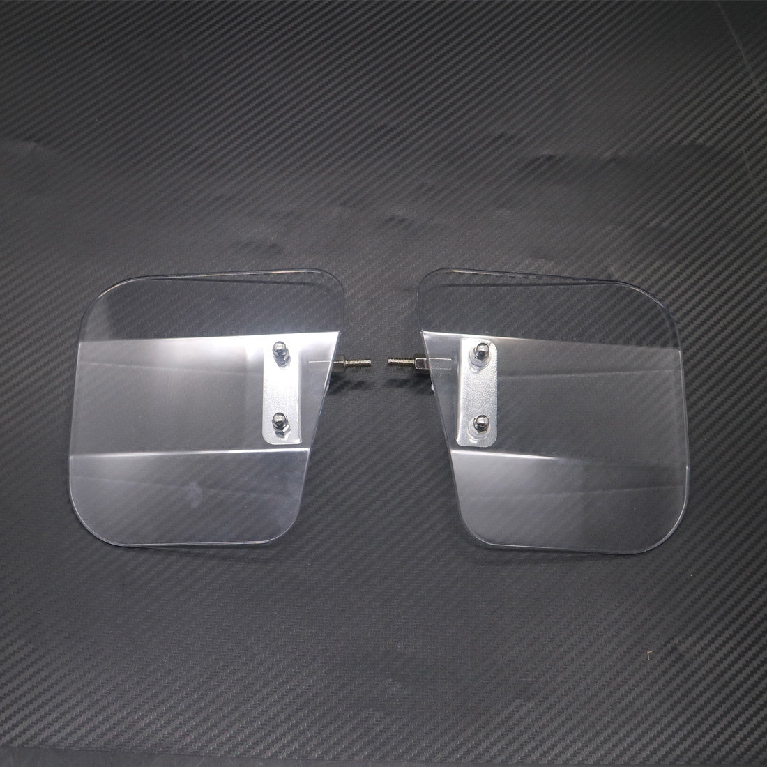 Clear Air Wing Deflector Windshield Mirror Mount for Honda Goldwing 1800 F6B Q