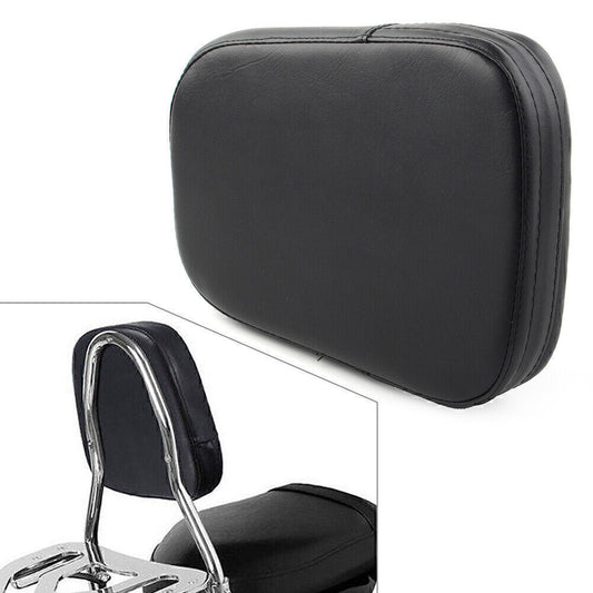 for Harley Chopper Motorcycle Rear Sissy Bar Back for Seat Backrest PU Cushion Pad Q
