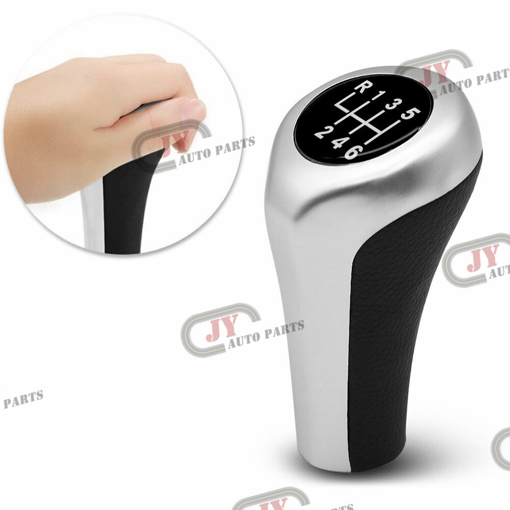 6-speed silver automatic/manual shifter for E32, E34, E36, X1, X3, X5- n