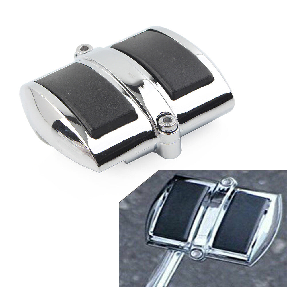 Chrome Rear Gear Shift Brake Pedal Cover Fit for Honda Shadow 750 1100 Motorcycle