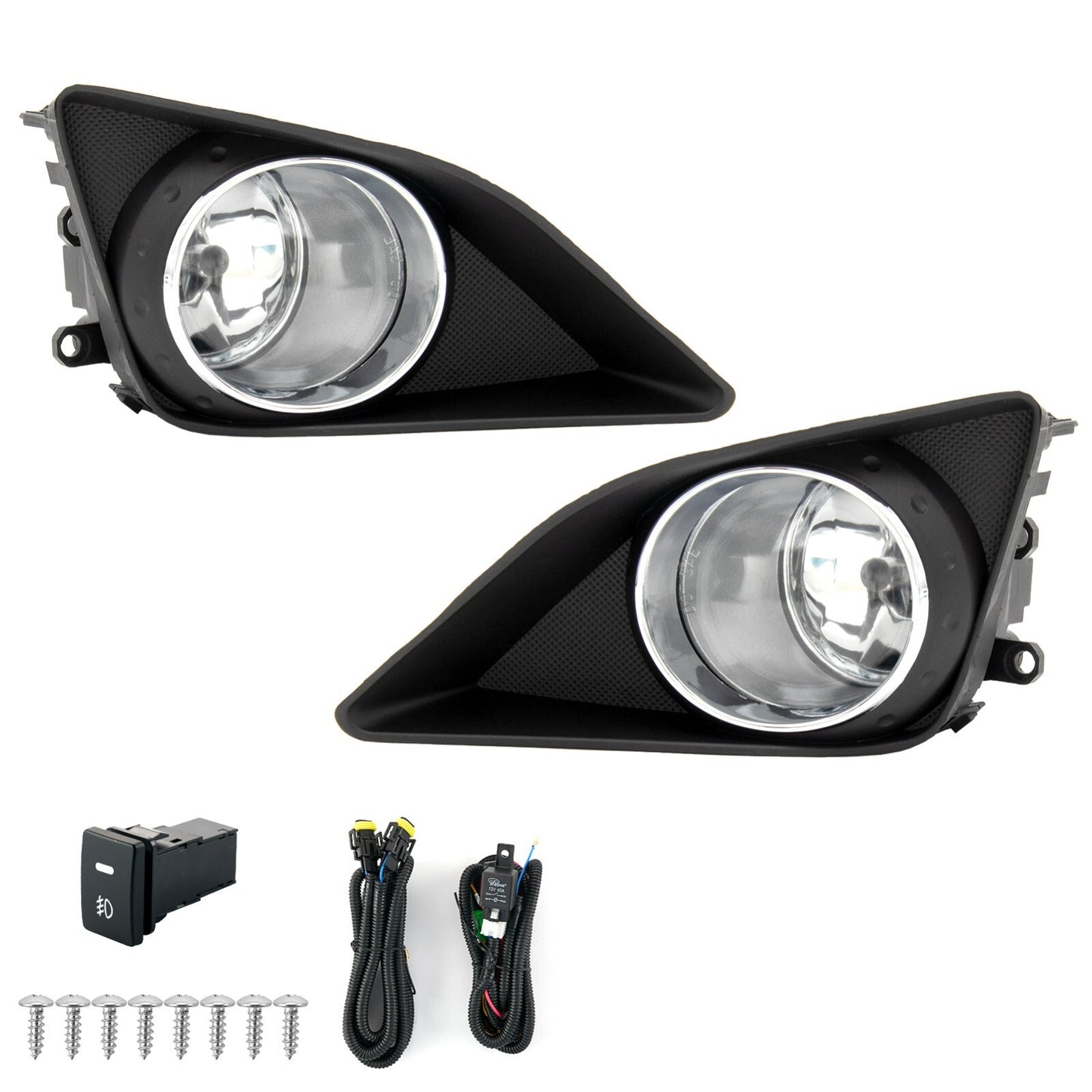 One pair of fog lights fits 2008 - 2010 for Corolla /Alt Driving Fog Lights L+R- v