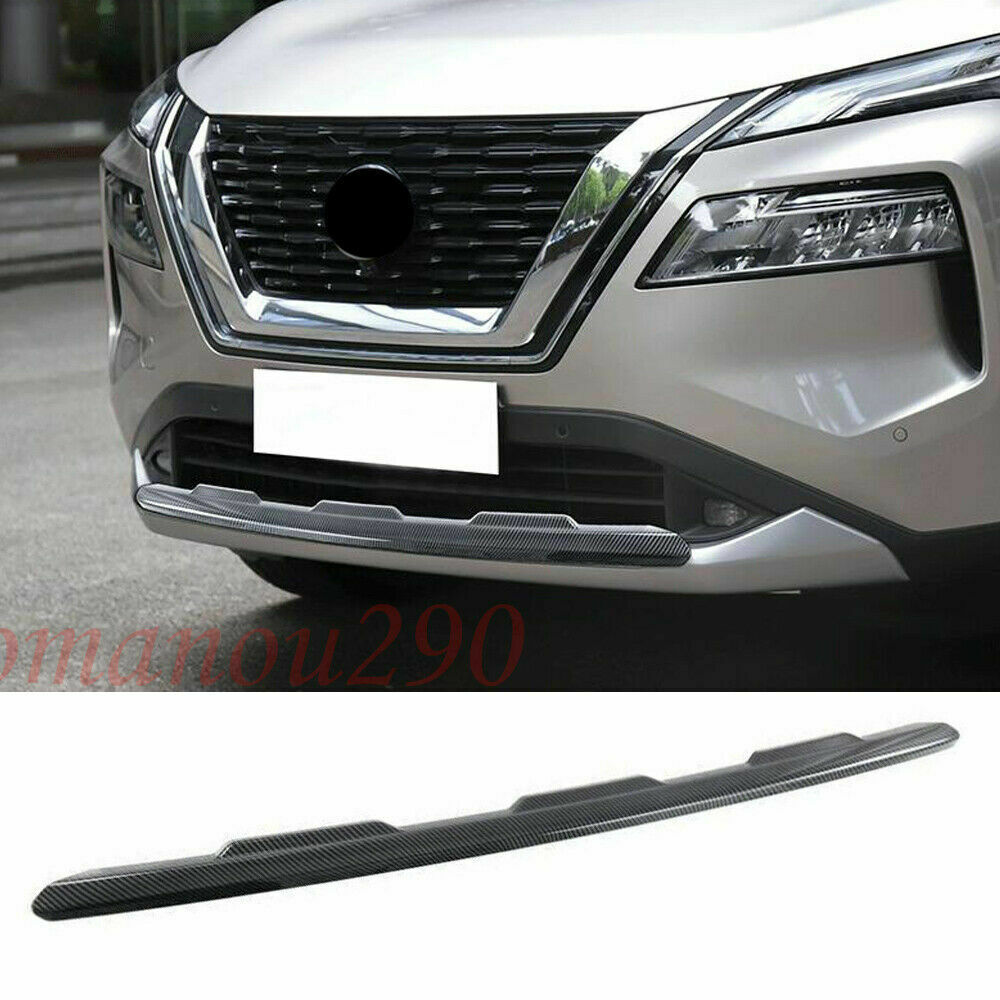 2021-2024 for Nissan Rogue Carbon Color ABS Front&Rear Bumper Molding Cover Trim