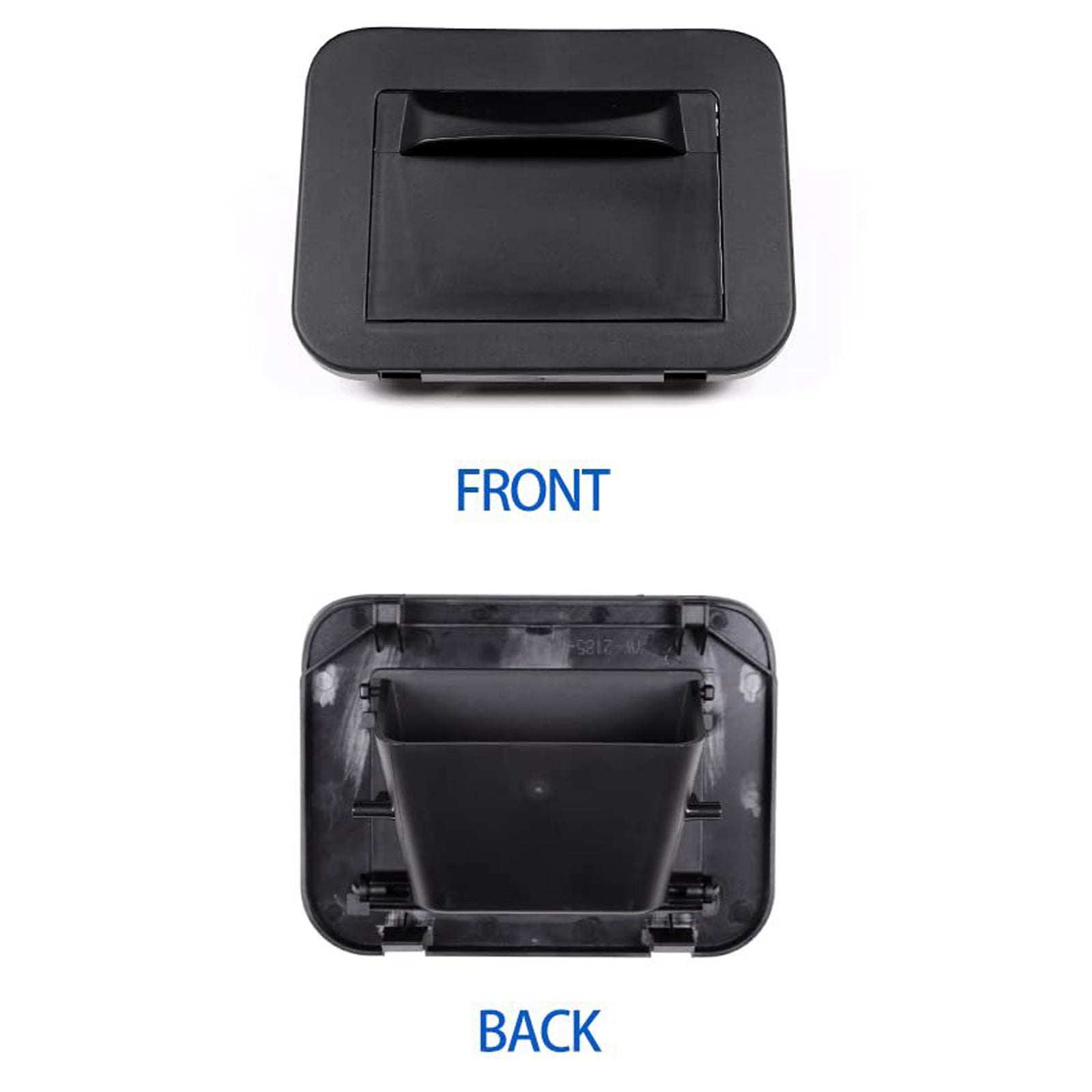 Black ABS car center console fuse storage box for 2007-2021 FJ Cruiser n