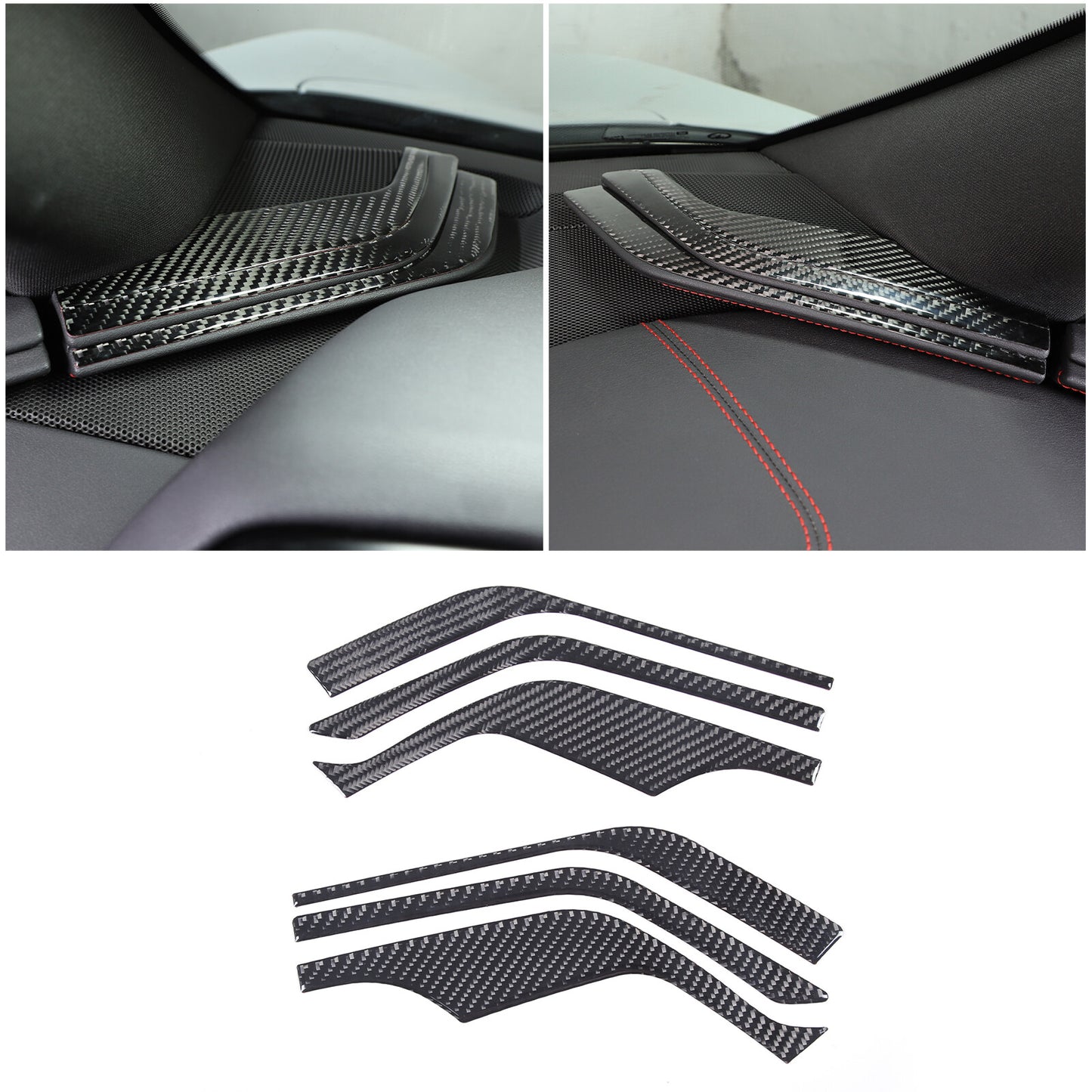 Right Side Fender Columns Trim Mirror Corner Shape for Fusion 2013-2019- v