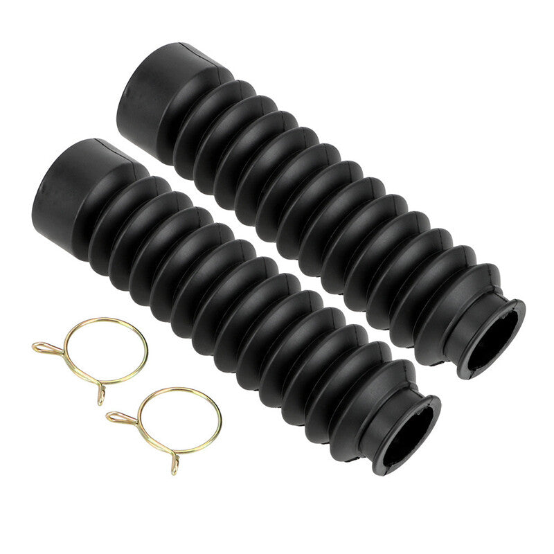 2-Pack 36.2mm Motorcycle Fork Covers, Dust Covers, Boots, Shock Absorbing Leg Wraps n