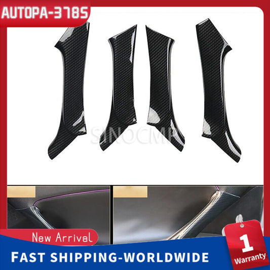 Carbon Fiber Interior Door Armrest Panel Trim for Lexus IS F250 350 2006-2013