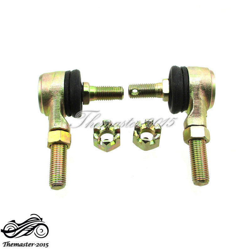 Pair 10mm Bolt Tie Rod Ends Ball Joiners 110cc 125cc Quad ATV Go Kart Buggy
