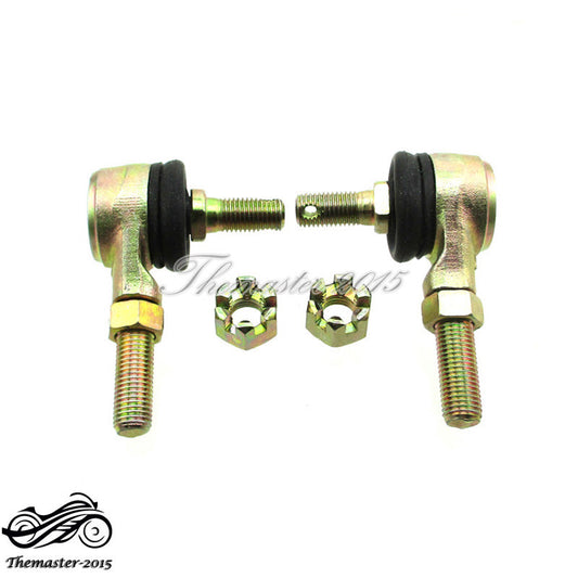 Pair 10mm Bolt Tie Rod Ends Ball Joiners 110cc 125cc Quad ATV Go Kart Buggy