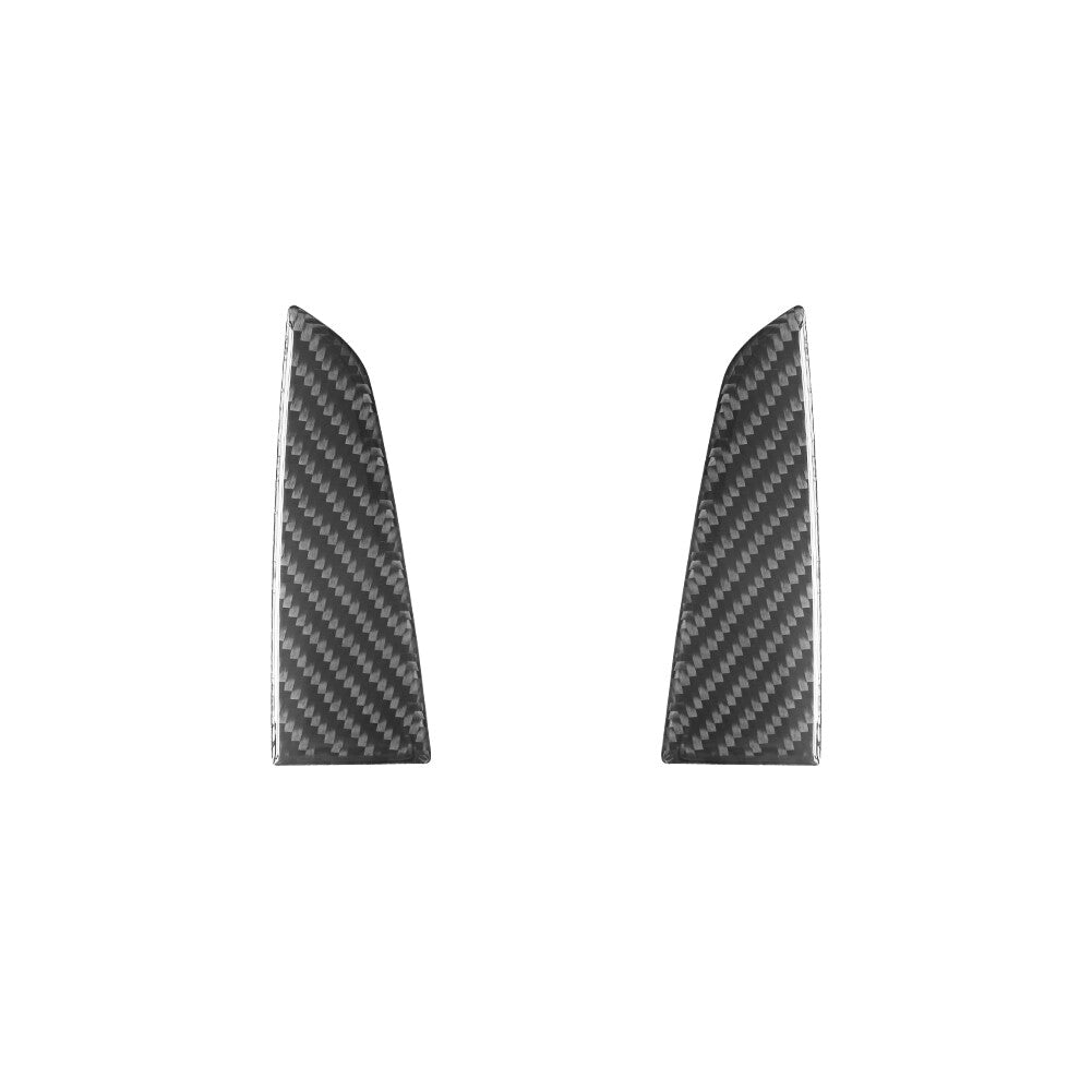 Red Carbon Fiber Ashtray + Window Control Cover Trim For 1998-04 v