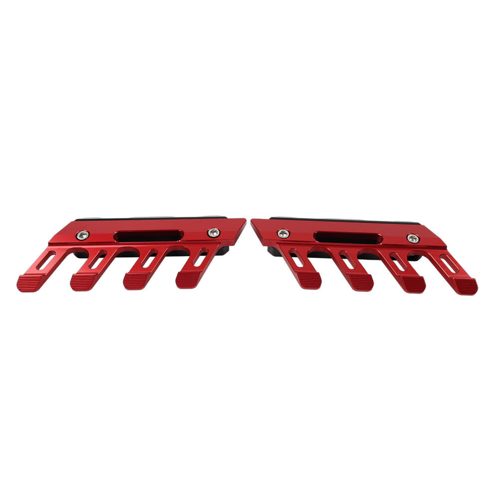 Red Universal Front Fork Protector Mudguard Slider Guard for Yamaha for Suzuki Q