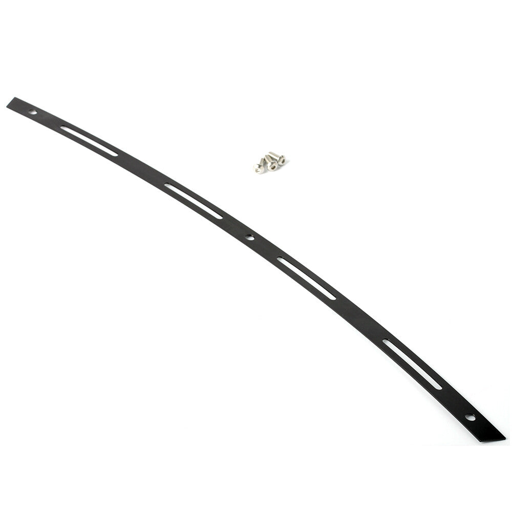 Black 4-Sloted Fairing Windshield Trim For 1996-2013 for Harley Electra Street Glide