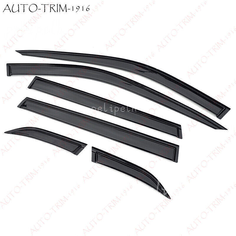 for Honda CR-V 2023-2024 Black Car Window Wind Visors Rain Guard Vent Deflectors