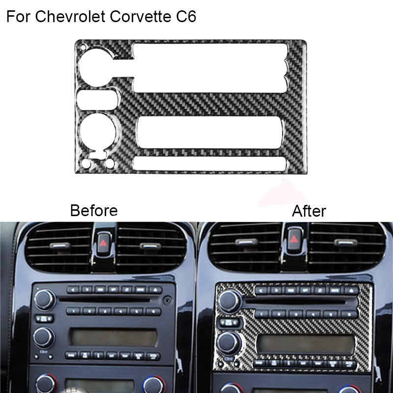 Carbon Fiber Headlight Switch Panel Trim for Land Rover Discovery Sport 2015-19 v