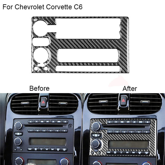 Carbon Fiber Headlight Switch Panel Trim for Land Rover Discovery Sport 2015-19 v