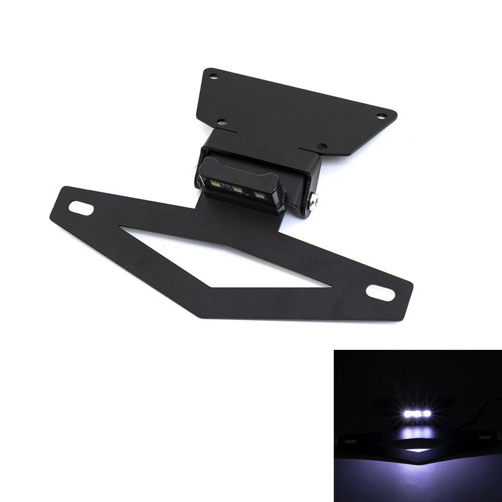 LED Tail Light Mount License Plate Light Bracket Holder For Benelli Leoncino 250 Q