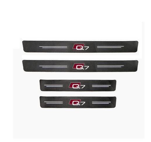 4-Piece for Cadillac Car Wheel Center Stickers 56mm Rim & Hub Stickers Black