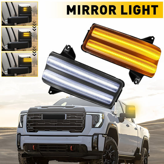 2 LED LightsLED Lights2020 - 2024 for GMC for Sierra B- v