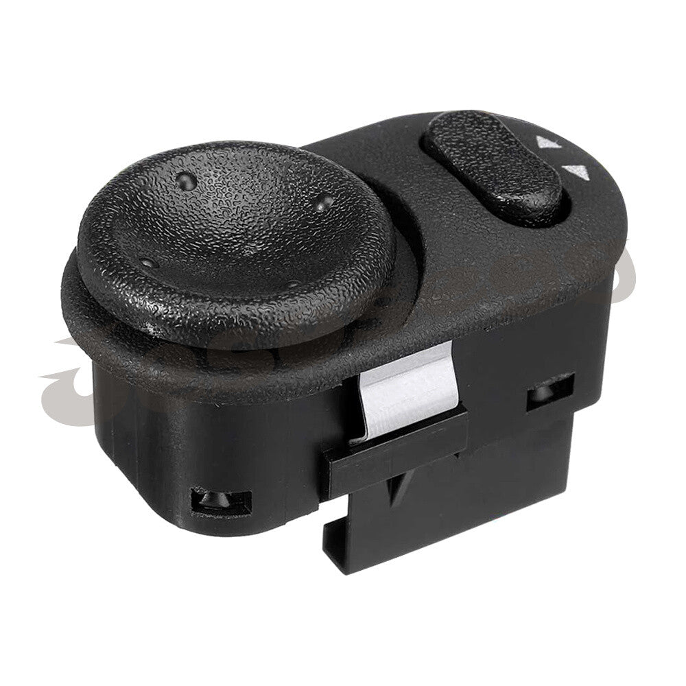 Exterior Side Wing Mirror Control Adjuster Switch for Vauxhall for Opel Vectra Black