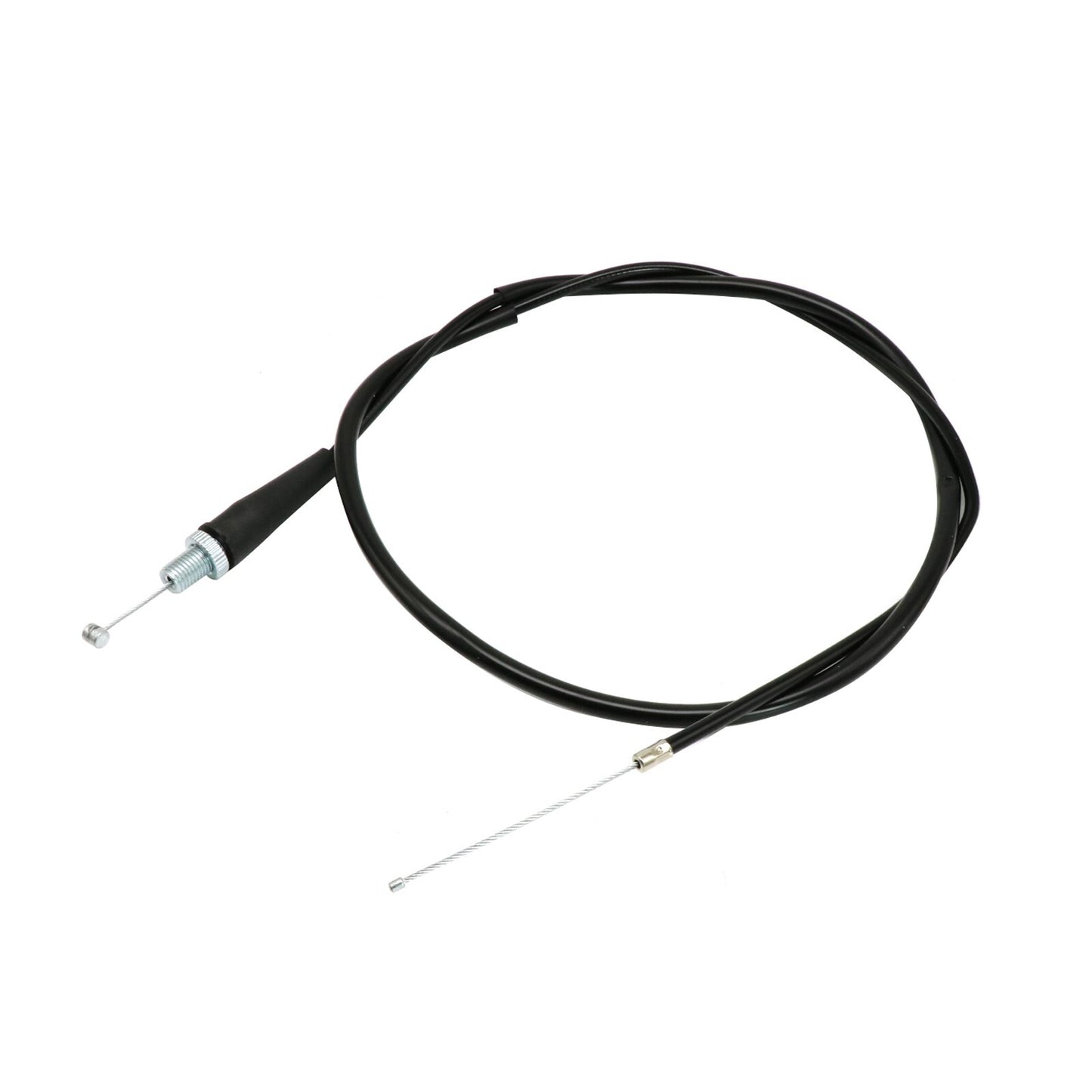 2-Piece Throttle Cable 110cm Replacement for 50-inch Adjustable for Yamaha for Honda Motorcycles Q