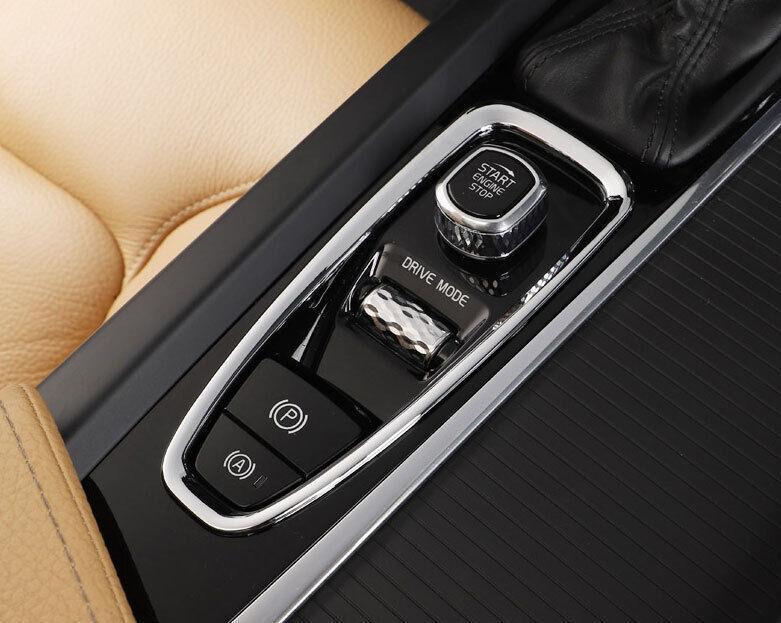 Fit for Volvo S60 2019 2020-2023 Matte Silver Electronic Handbrake Cover Trim