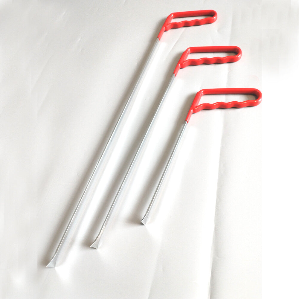 Whale Tail 3 Pieces PDR Tools Dent Repair Rod Hail Damage Removal Car Auto Body v