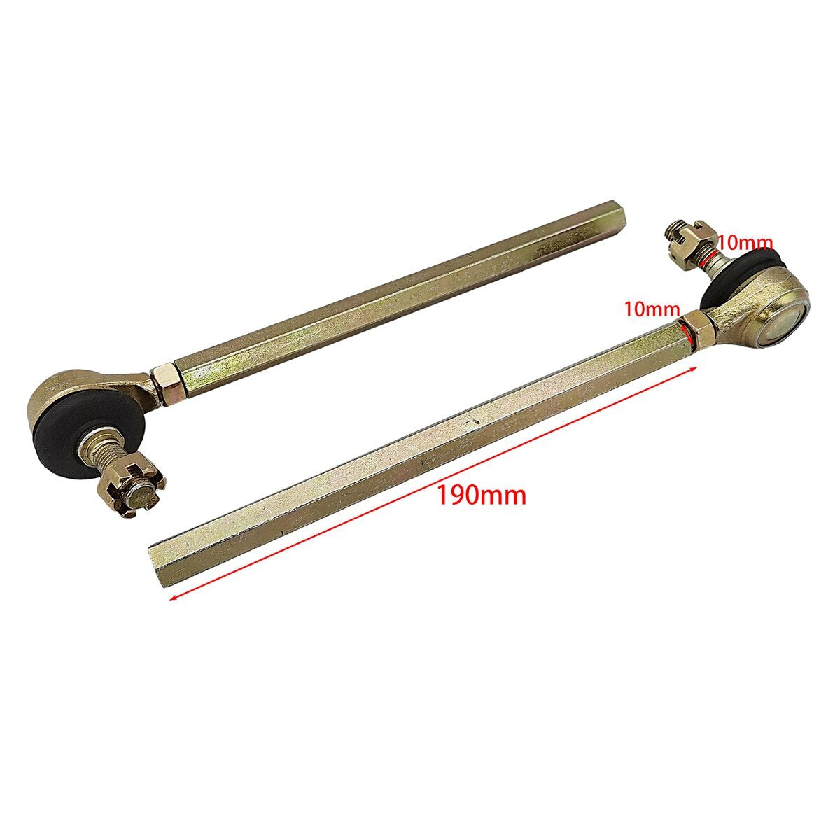 UTV Steering Wheel Assembly 330mm Gear Rack Pinion U Joint Tie Rod Knuckle Assy
