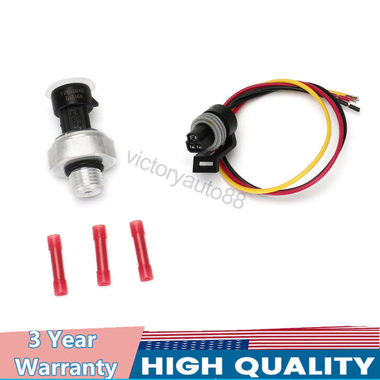 12621649 Oil pressure sensor switch and wiring harness for BUICK for Chevrolet for Cadillac