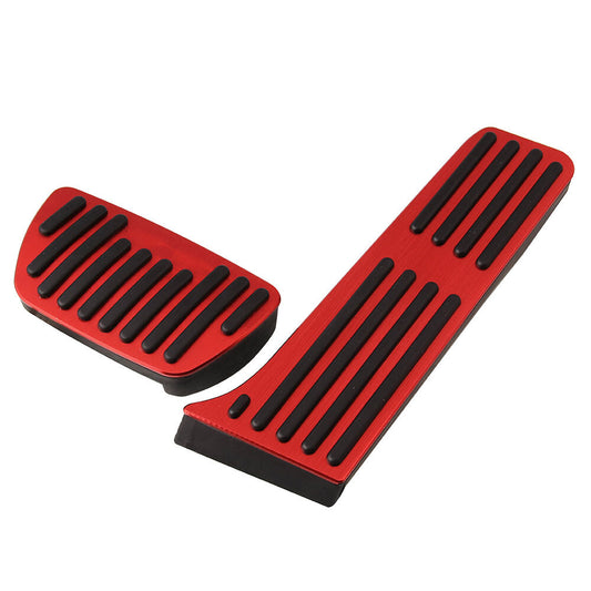 Car Foot Pedal Pads Aluminum pedal Red for Toyota RAV4RAV4 PHV XA50 Q